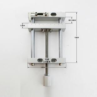 雕刻机文玩迷你平口钳配件台钳工作台微型木工多功能夹具