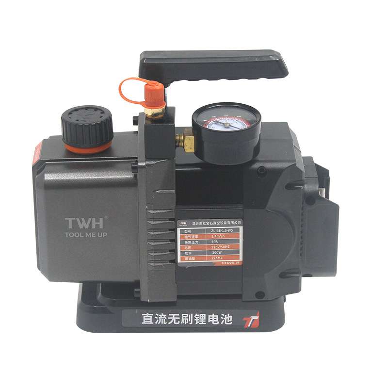 小型1.5无刷锂电真空泵制冷维修工具便携式新冷媒真空泵充电款泵