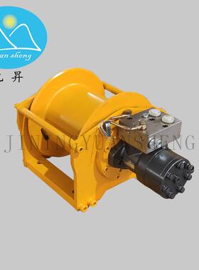 拉力30吨液压卷扬机元昇牌液压绞车 快速下放 带排绳器