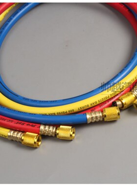 汽车空调加氟表管 1.5米铜接头冷媒表管 加氟管 雪种管 一套3根