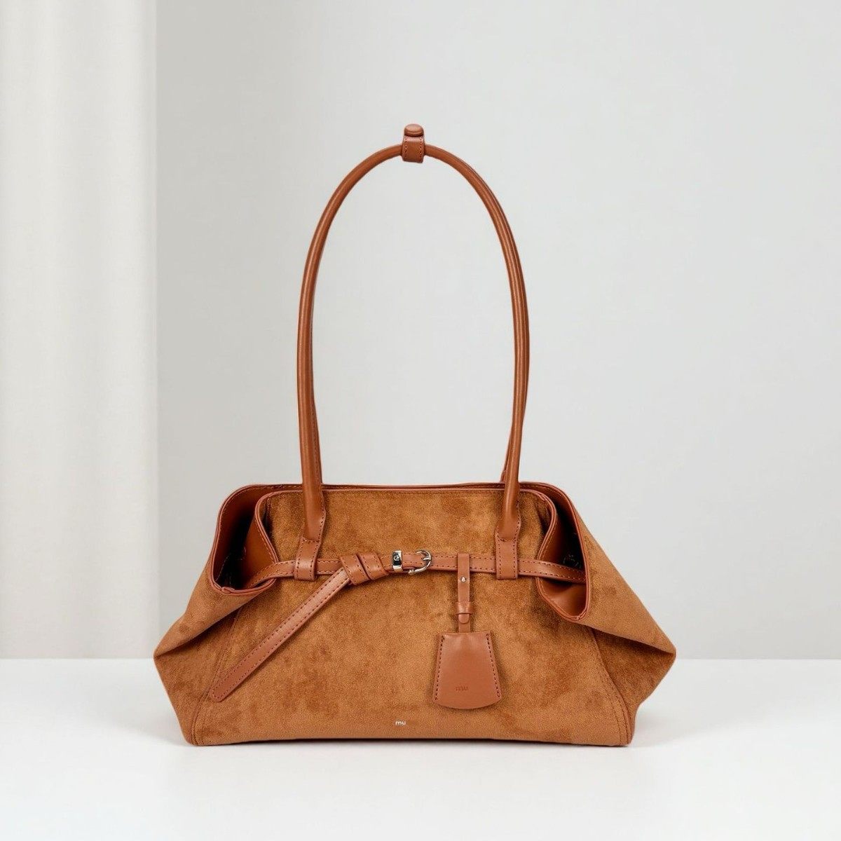 绒布折耳包大容量包包女式2025秋冬新款单肩包通勤上班托特包腋下,箱包皮具/热销女包/男包,腋下包,淘宝优惠券,粉丝福利购,淘宝优惠卷