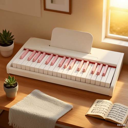 木质儿童小钢琴电子琴玩具