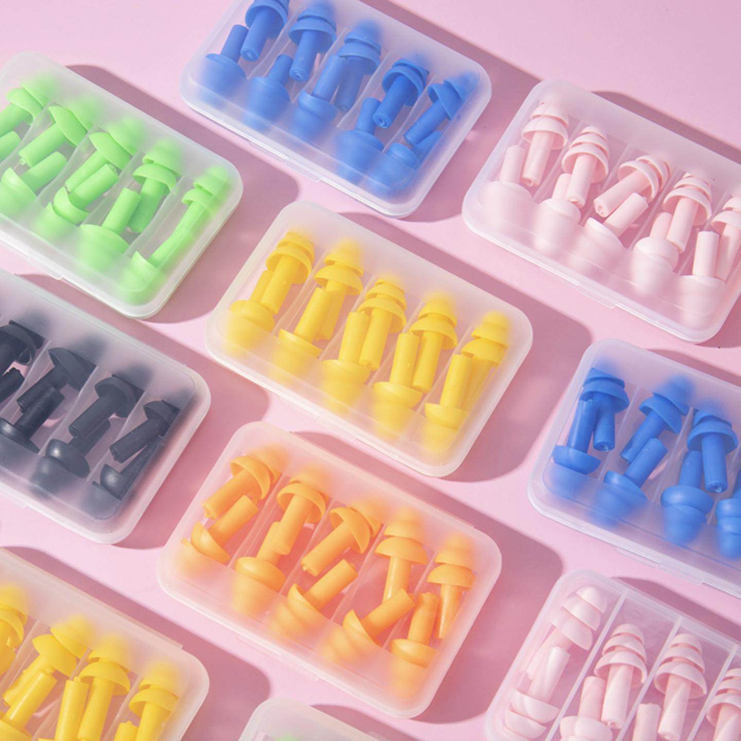 5对装圣诞树降噪睡眠耳塞