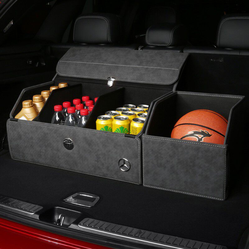 宝马后备箱收纳箱3系5系5307系730X1X3X4X5X6X7车载储物箱整理箱