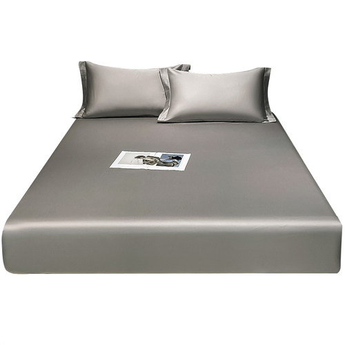 140S全棉贡缎加高床笠单件纯棉床罩180x200厚床垫加大尺寸2米x2cm