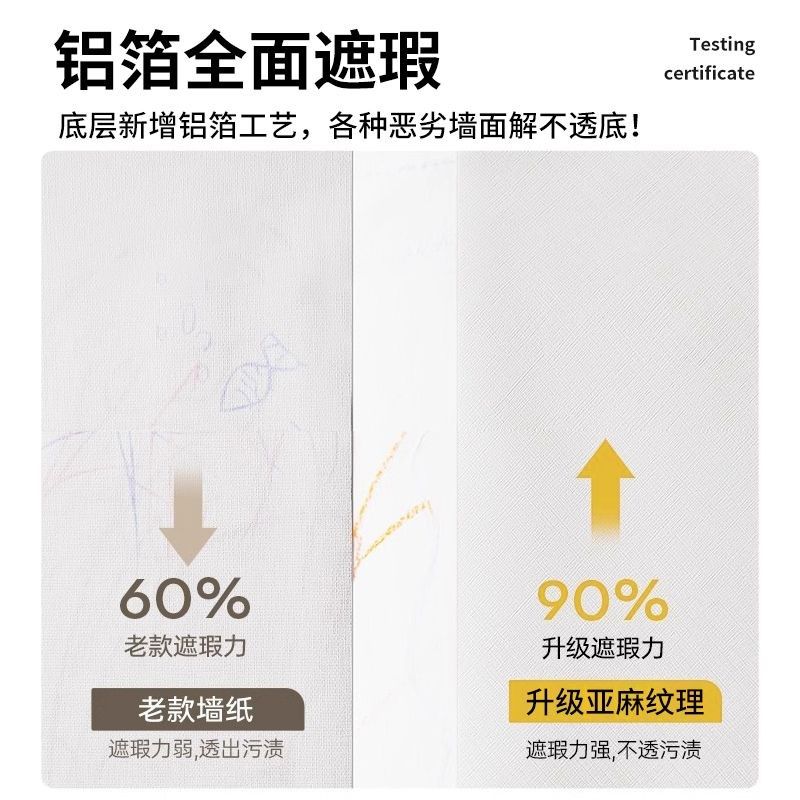 无味壁纸家用卧室加厚自粘墙纸防水防潮客厅背景装饰桌面衣柜贴纸,家居饰品,软装墙贴,淘宝优惠券,粉丝福利购,淘宝优惠卷