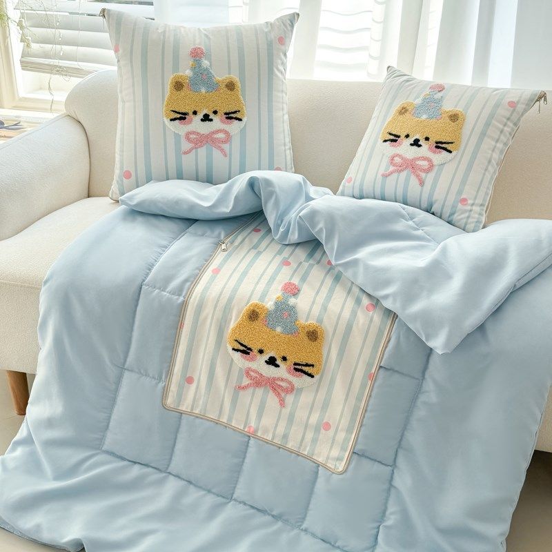 卡通抱枕被子两用办公室午睡枕头毯子二合一车用靠枕宿舍空调被子,居家布艺,抱枕被,淘宝优惠券,粉丝福利购,淘宝优惠卷