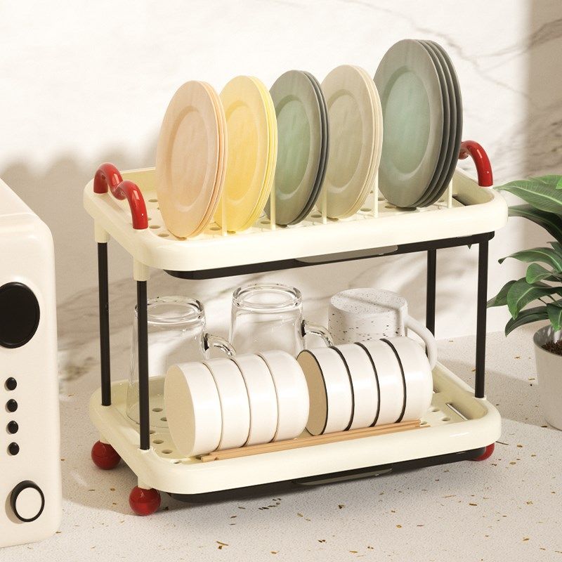碗盘沥水架多层碗碟筷子餐具置物架厨房多功能盘架碟架水杯收纳架,厨房/烹饪用具,碗架,淘宝优惠券,粉丝福利购,淘宝优惠卷
