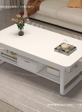 Jo茶桌几轻奢沙发边几约创OKE意茶方桌小户型客厅家m用简易小桌简