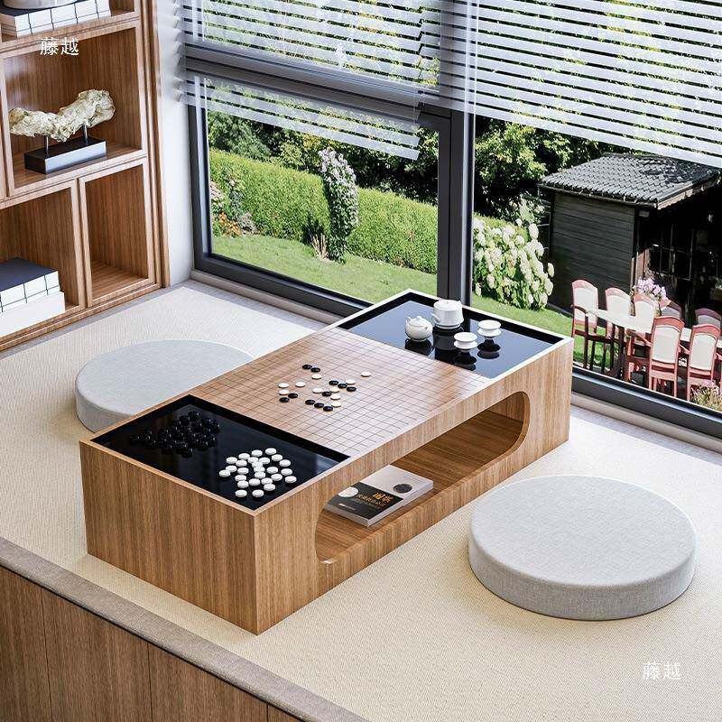 围棋榻榻米中国象棋桌桌两LNF用盘多功能茶几棋日式飘窗桌子炕桌