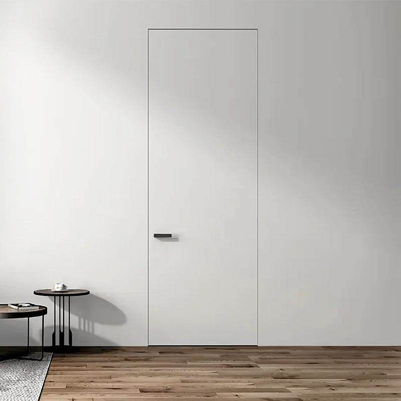 隐形门无框门极简卧框铝木隐门暗门平外内可刷漆涂料门室隐开366