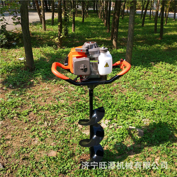 手提两冲程多功能挖坑施肥机