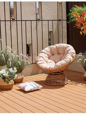 QCU户外铁艺秋千别吊悬篮外花园室庭院墅小院阳台双人吊床吊椅挂