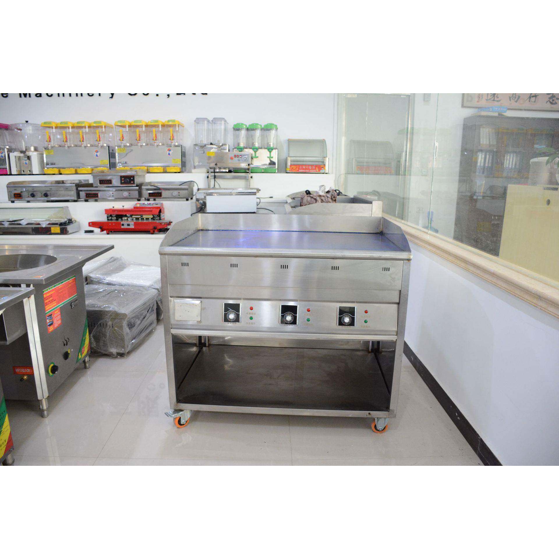 电扒一968米商用鸡手饼机器铜锣烧煎牛排炉蛋铁板抓鱿鱼机电加热