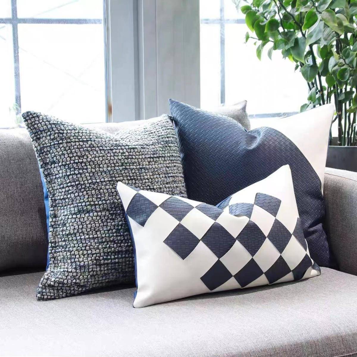 样板房TBU抱轻奢简约代软装沙发客厅靠垫枕方现枕板间酒店样抱枕