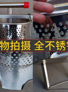 不锈钢压蜜土机蜡榨机小型家用蜂蜜压GUH榨机汁打糖机榨压蜂蜜机