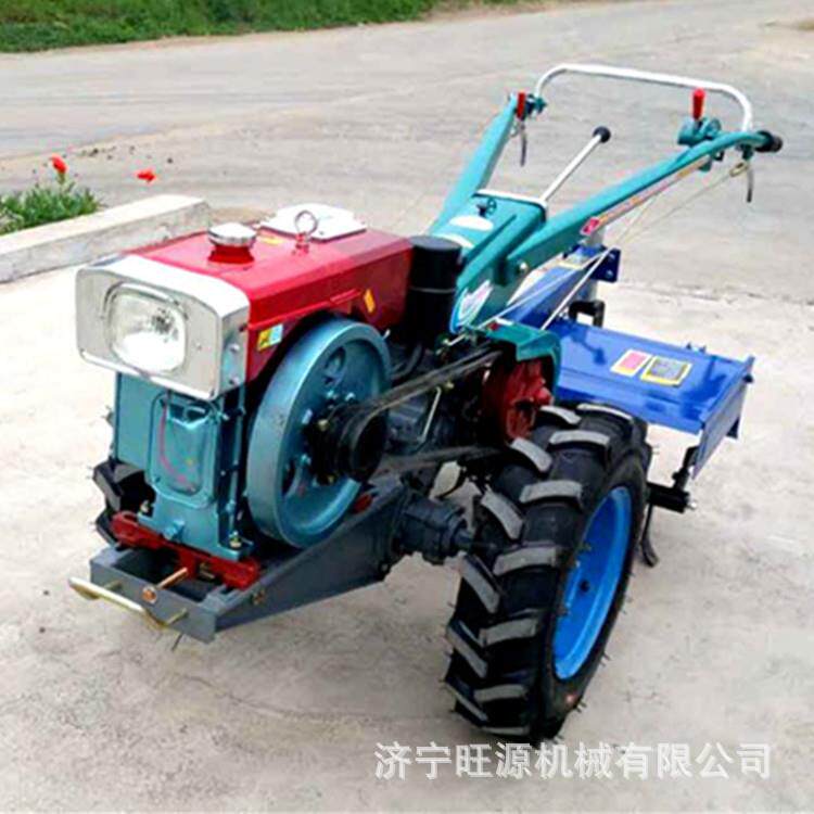12马力手扶拖拉机车自走式柴油手扶沟手HTB扶开犁地机
