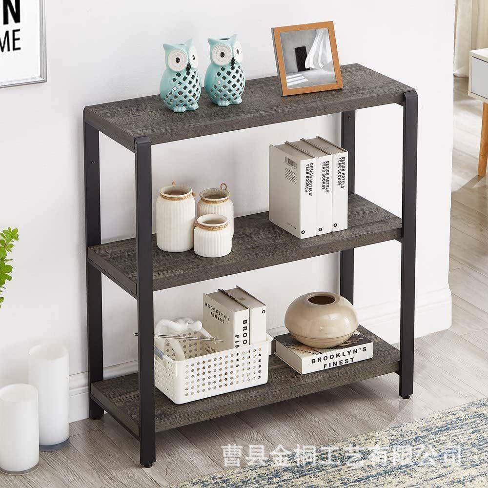 客木质浴室JT-1121置多物架办公用品整理架厅花架层架书摆件实木
