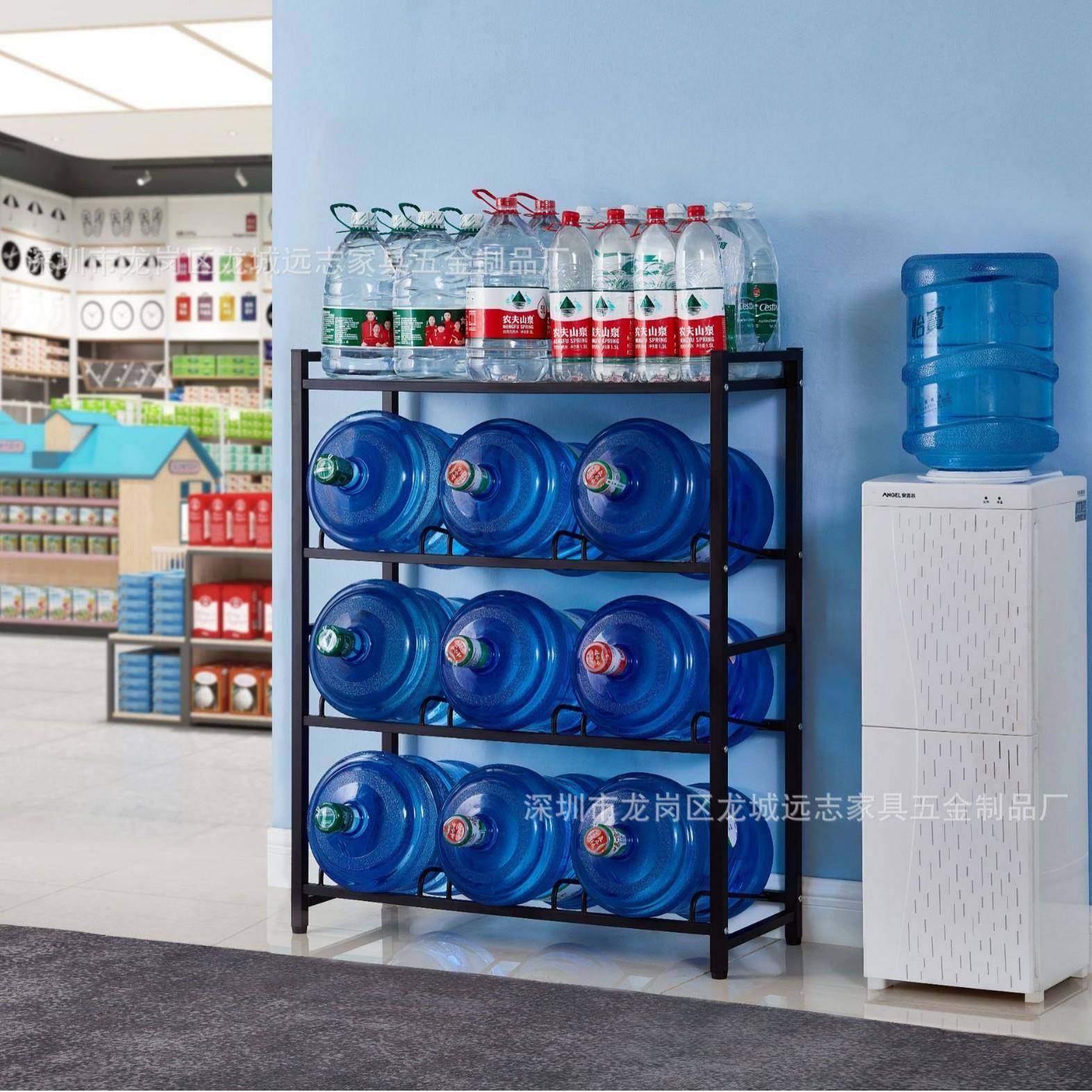 带置物子板桶饮00水桶架、装倒置架、纯水净水桶收纳架,收纳整理,书桌收纳置物架,淘宝优惠券,粉丝福利购,淘宝优惠卷