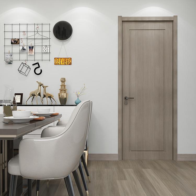 工厂实木复门合木门卧室门漆套装门室内现代开342简约门平房间门