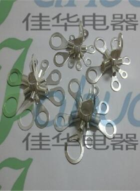 T1-6铜裸O端头冷压接线端子鼻子OT1-6紫铜