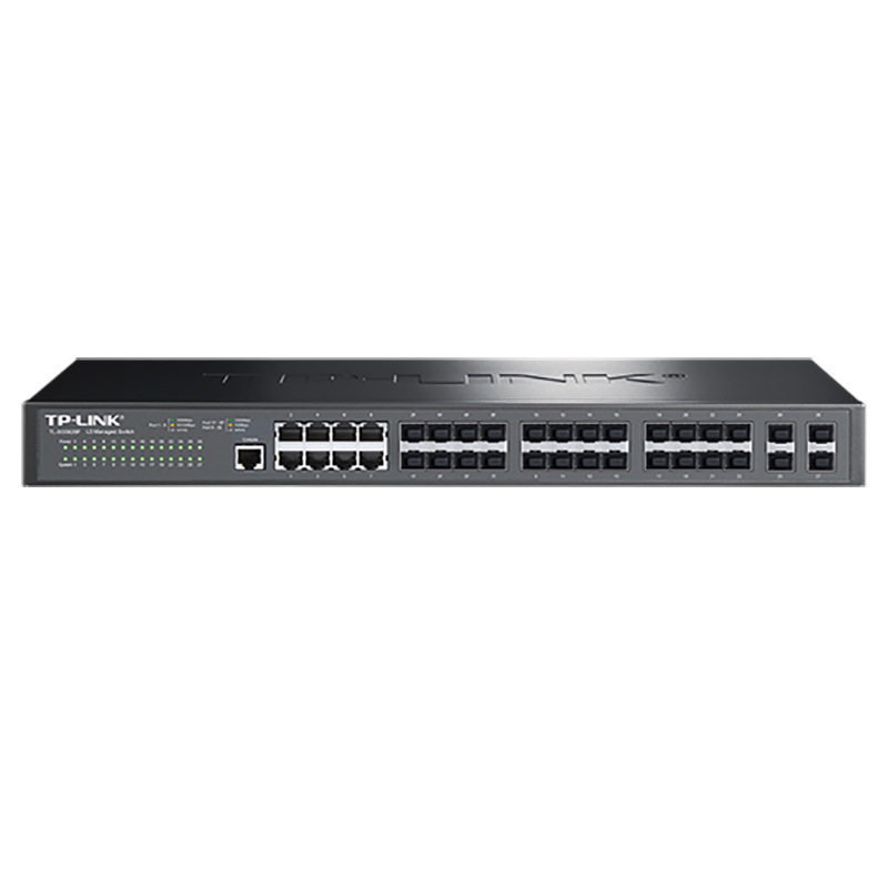 TP-LINK TL-SG5828F 全千兆三层网管交换机 28个千兆SFP端口
