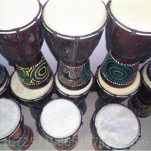 高档进非洲乐器椰壳口沙锤指钢琴拇指琴刻彩绘雕指椰壳手琴7音符