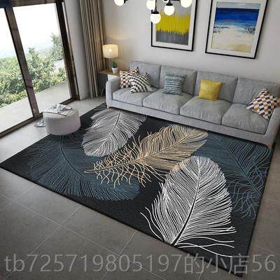 高档北欧风格欧式客厅茶几现约潮卧室满铺可爱床边地毯i代n简s网