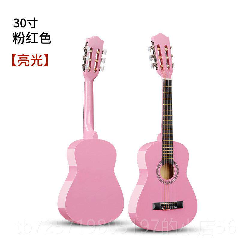 高档单板古吉典吉他30/38学生儿小吉童他初学者寸入门古典琴旅行