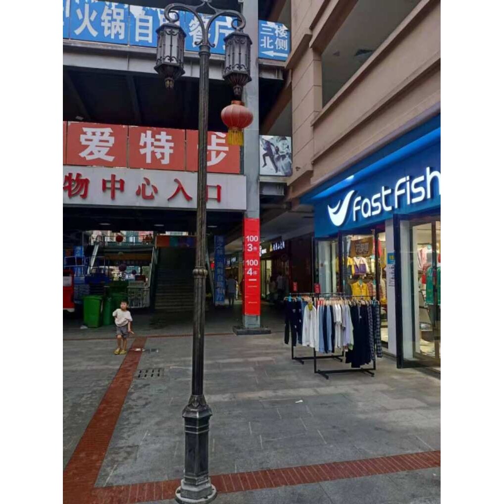 户外庭院灯小区花园灯公园高杆灯欧式3.8米铝灯景观灯别墅院子灯