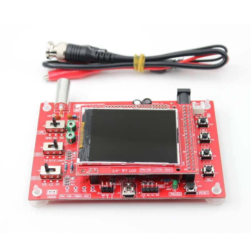 DSO138示波器套件成品 电子教学实训竞赛套件 开源STM32示波器