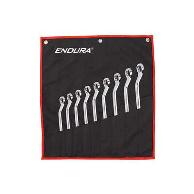 力易得（ENDURA)11件双梅花扳手5.5×7-24×27mmE1532工具套装