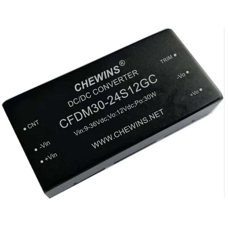 CFDM30-24D12GC全国产DC-DC电源模块9-36V输入24V转±12V双路30W