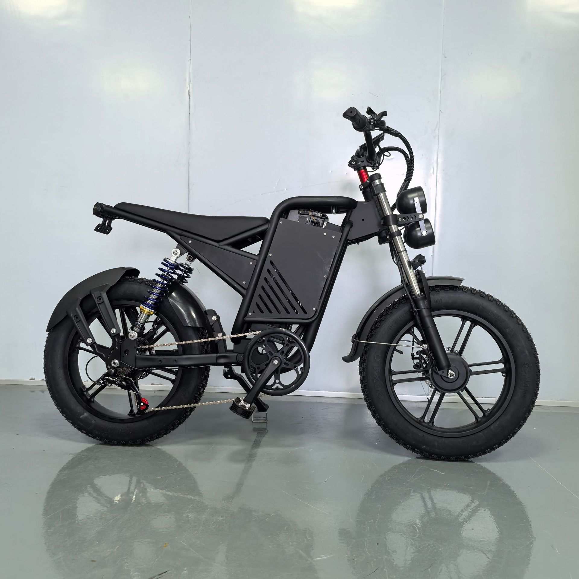 K15电动助力自行车双电机EBiK电动助力车双减震双驱电机电动车