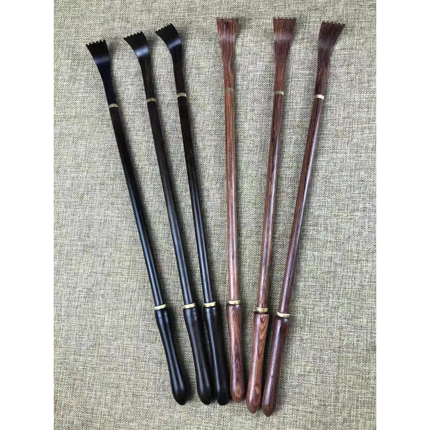 紫光檀圆杆痒痒挠不求人木质老头乐背部抓痒器老人抓背挠