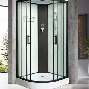 整体淋浴房弧988扇形暖形家用浴隔淋断一体式沐浴房洗澡弧浴室风