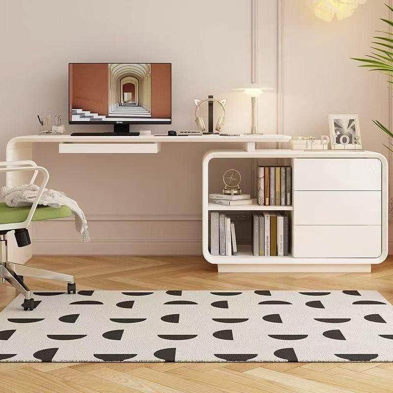 一法式LGN奶风办公电脑桌奢卧室小户型书油柜体桌书房轻转角伸缩,鲜花速递/花卉仿真/绿植园艺,其它园艺用品,淘宝优惠券,粉丝福利购,淘宝优惠卷