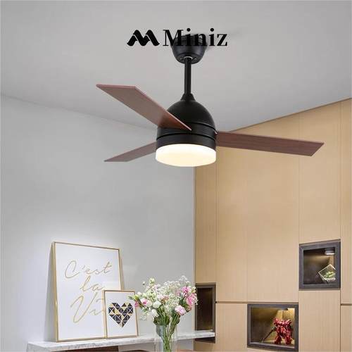 饭现代简约中502古风扇灯美式复古吊餐桌灯具客厅餐厅厅卧室扇灯