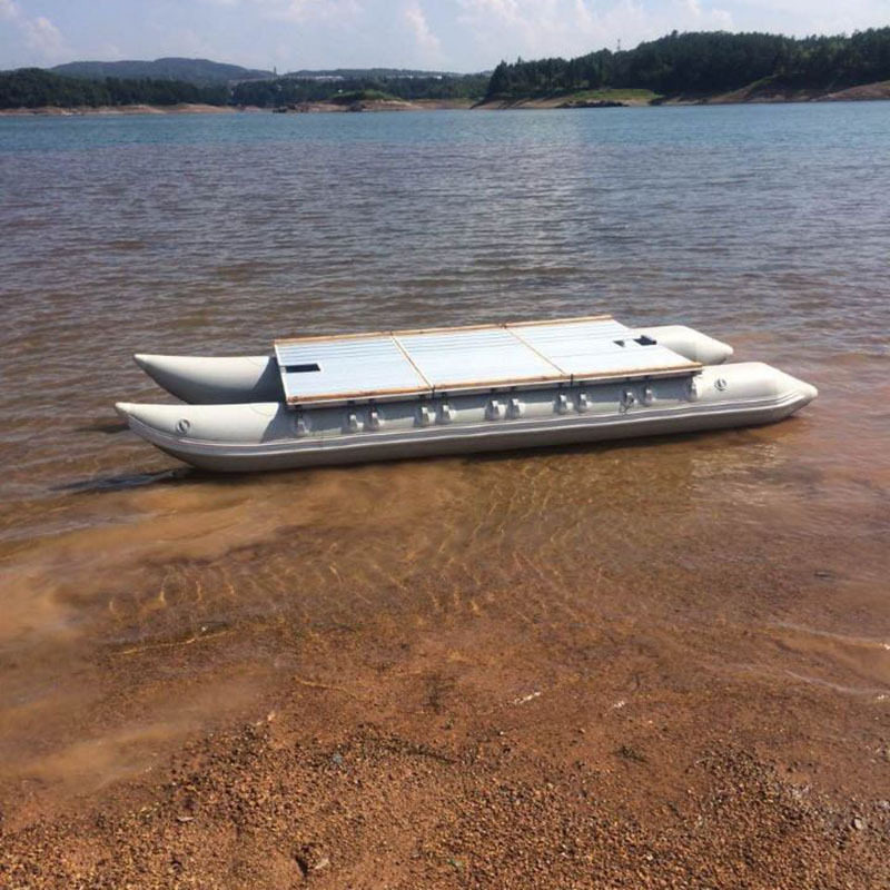 性能稳定3.6米浮筒双体船组装浮筒 质量可靠使用寿命长