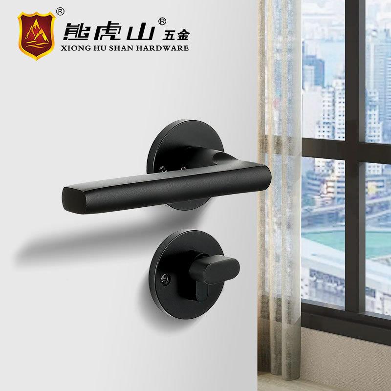 门锁磁三件套XE275-30吸门音可选黑色子母合页门吸现代静简约卧室