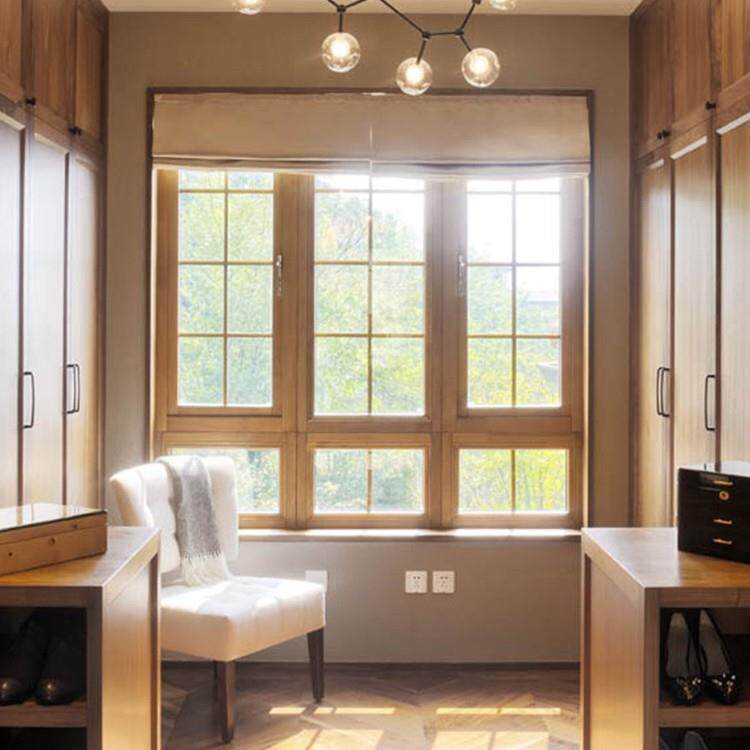 州樱桃木整体衣柜走式衣柜入实木广衣开橱放CGW式衣帽间