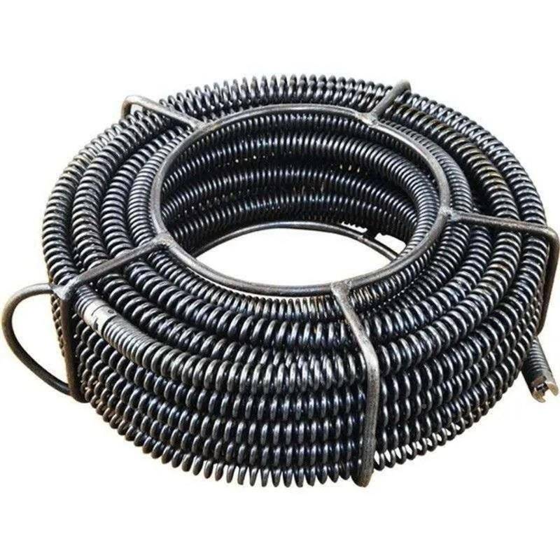 管道道疏通簧软3簧0mm5.0丝20CEQ米加密加粗管道下水专弹用弹簧