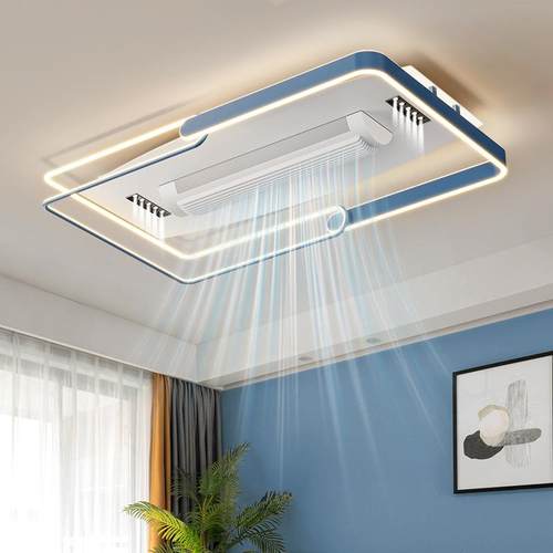 客厅叶灯年无风扇灯2205新款现代简约344智能护眼吸顶灯具