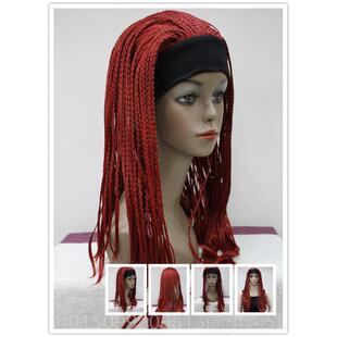 正品假发小辫可以直接与梯度嘻哈流行歌手舞蹈非欧美表直演播逼真