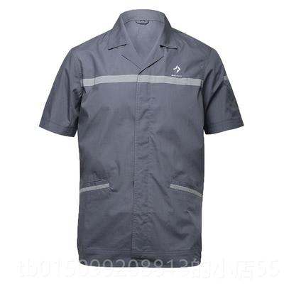正品新款骏五菱宝夏s季工作服男劳薄款短袖套装汽车4店工装售后保