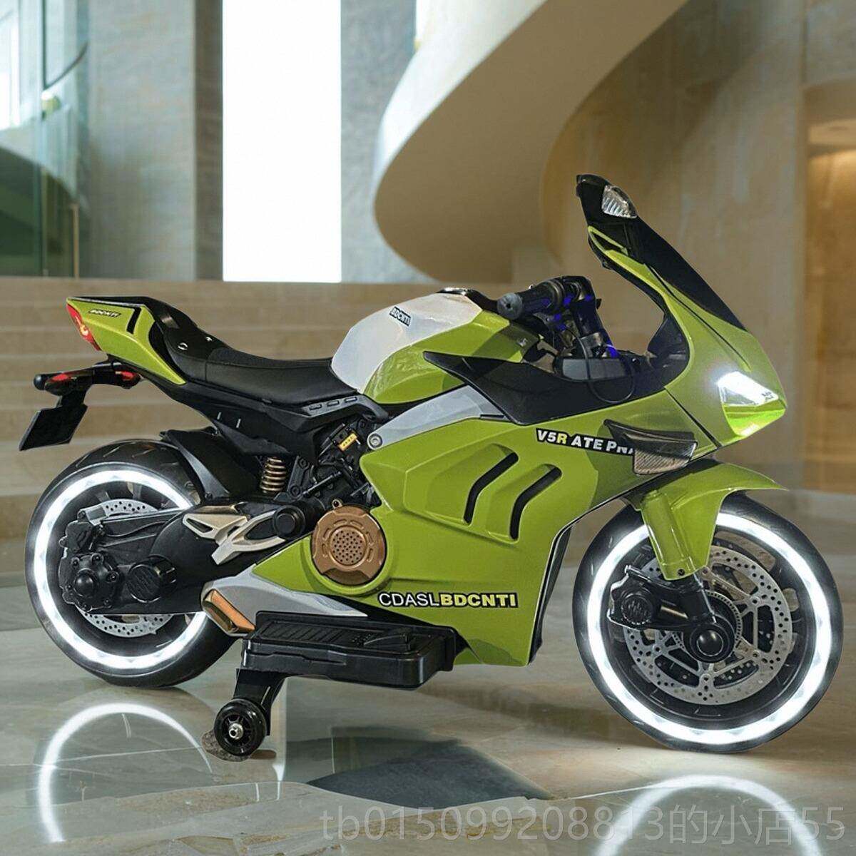 正品红思达儿具童车电动摩托车迷你宝宝炫酷机小孩子大两轮玩车礼