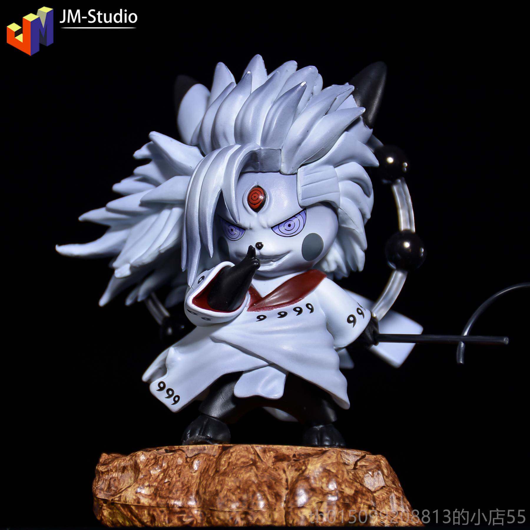 正品火影忍者 GK 道带土 仙人鸣人办 COS 六皮卡丘 手 模 礼物型