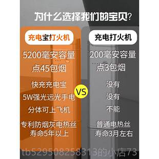 高档电子打火机创友意多功个能防风充端电高性定制生日送男上飞机