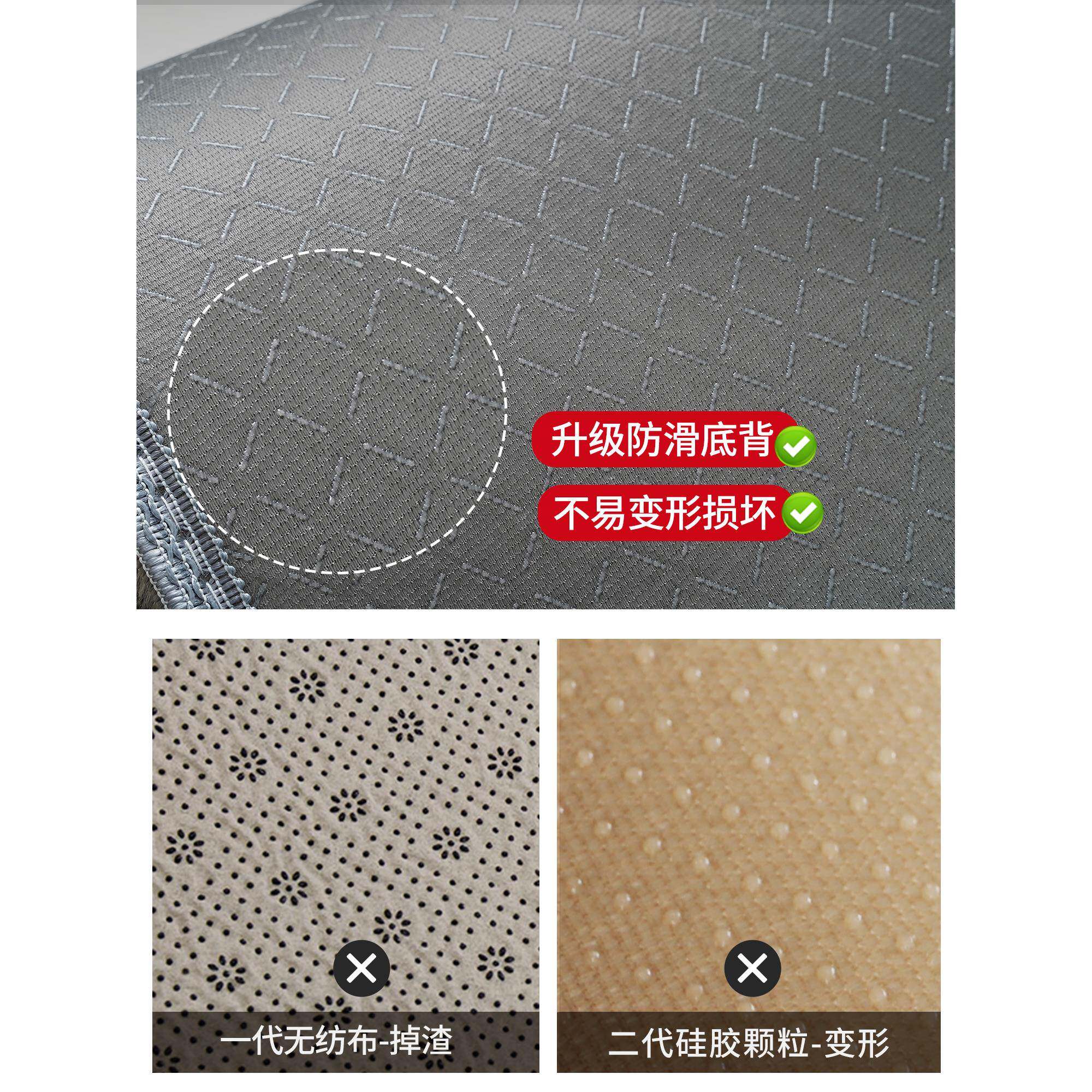 ?地毯室20轻25新款边Fioyeuqp地垫毛毯奢房间沙发床卧长毛绿色地