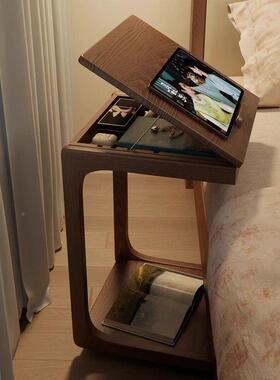 实木边沙发边几可移动床头桌子侧柜家用客厅小户台型茶小边桌ESH